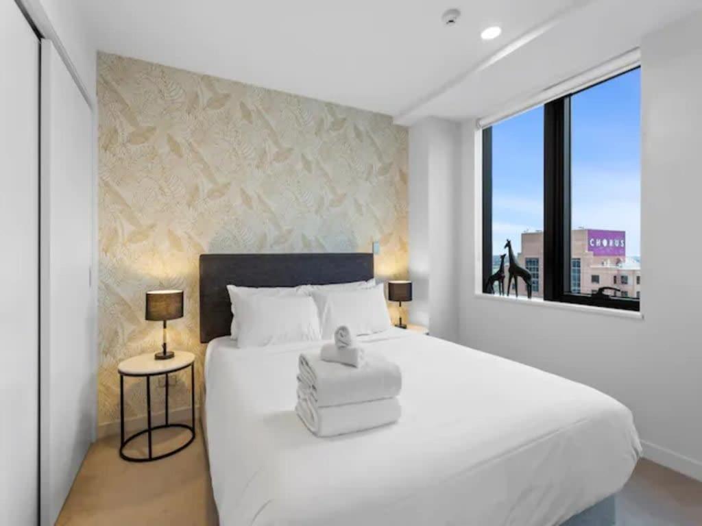 Stunning Apartment Amazing View Near Sky Tower Auckland Exterior foto